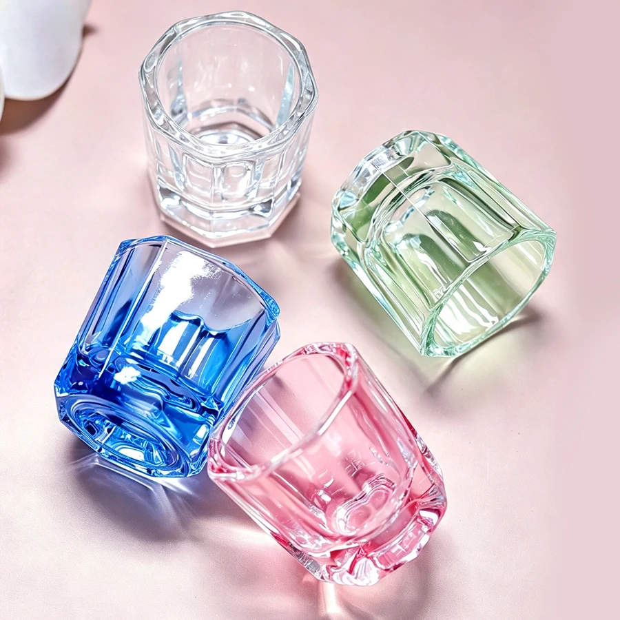 Acrylic Powder Clear - Ciotola in vetro trasparente per dappen,