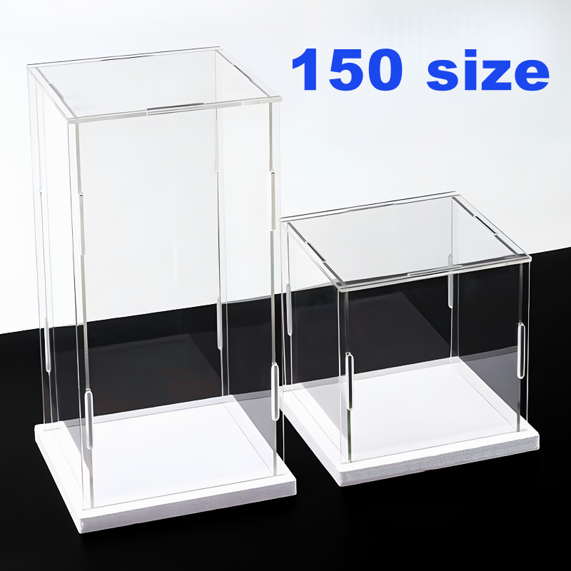 Acrylic Powder Clear - Vetrina Espositiva in Acrilico Trasparente Autoassemblabile,