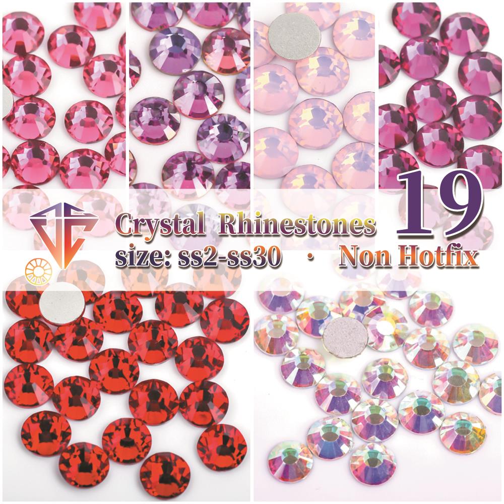 Nail Art Fuchsia - VC Rosa chiaro/Rosa/Fucsia/Rosa Vetro 3D Nail