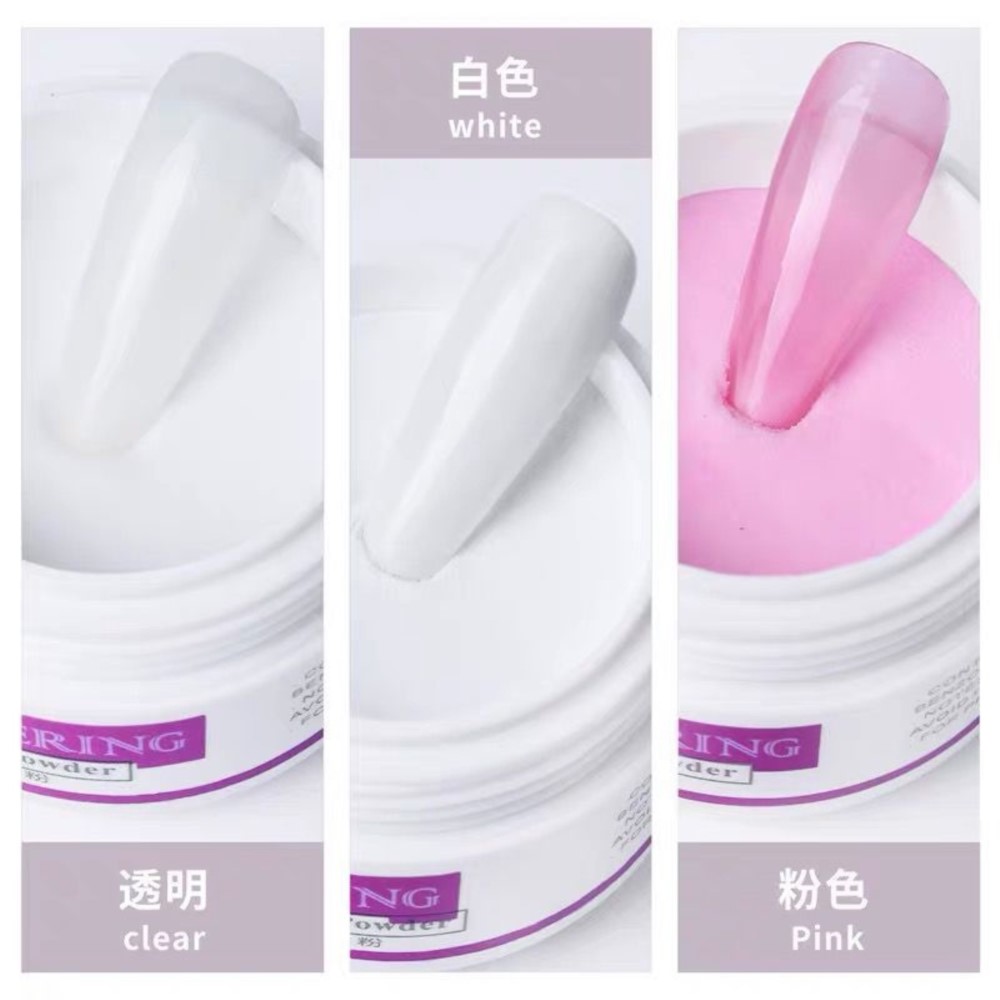 Acrylic Powder Clear - Polvere acrilica professionale da 10 g/bottiglia