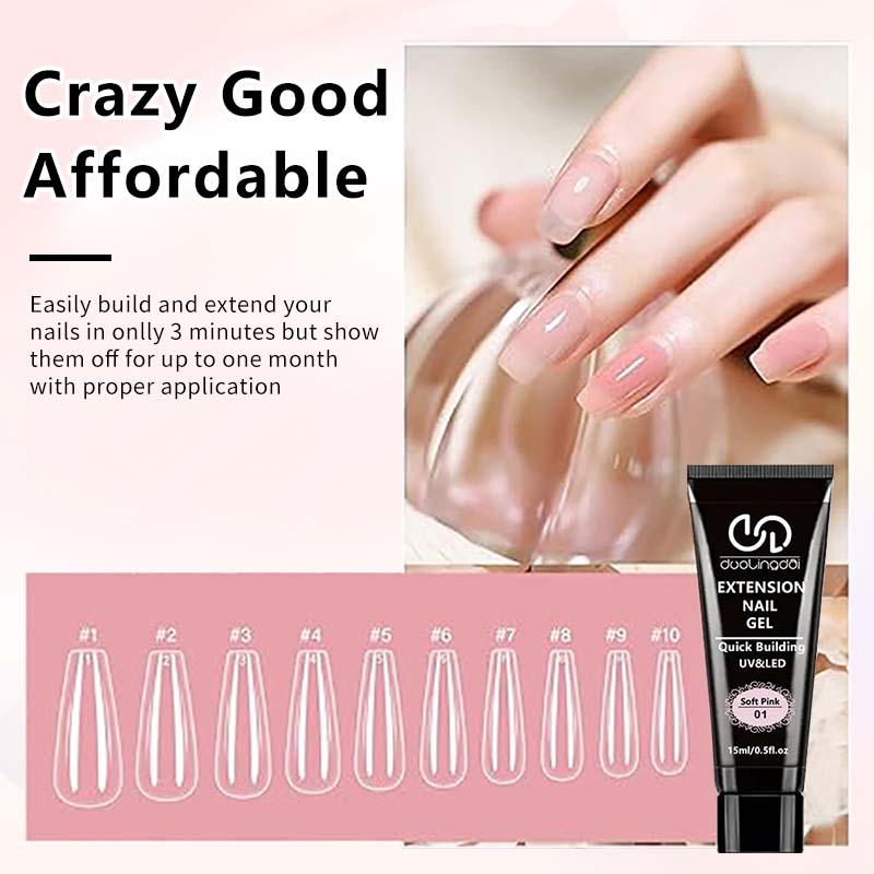8 Pz/set Poly Estensione Gel S - Acrylic Powder Clear recensione e prezzo