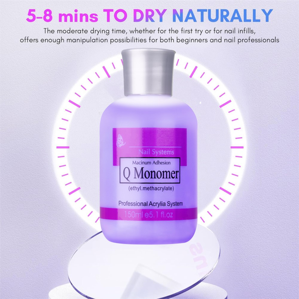 Liquido Acrilico per Unghie EM - Acrylic Powder Clear recensione e prezzo
