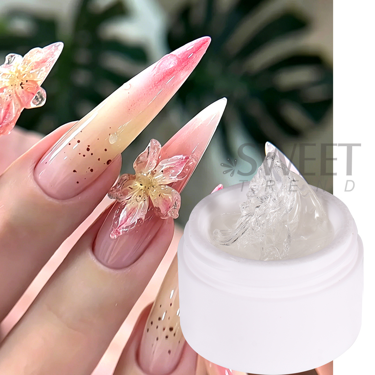 Gel per Estensione Unghie Non  - Acrylic Powder Clear recensione e prezzo