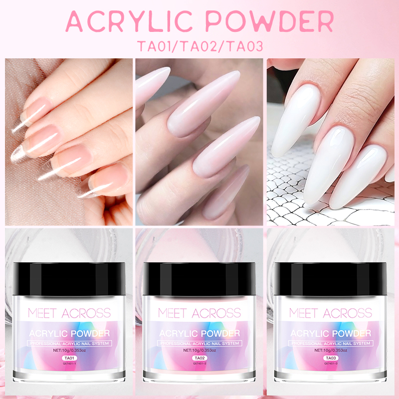 MEET ACROSS Polvere acrilica F - Acrylic Powder Clear recensione e prezzo